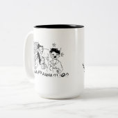 Schlechtes wiederholt Tasse (Vorderseite Links)