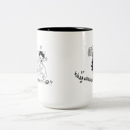 Schlechtes wiederholt Tasse (Mittel)