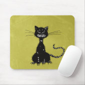Schlechtes zackiges schlechtes schwarze mousepad (Mit Mouse)