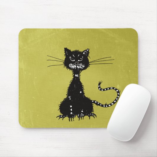 Schlechtes zackiges schlechtes schwarze mousepad (Mit Mouse)