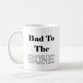 Schlechtes zum Knochen Kaffeetasse (Links)