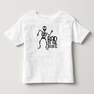 Schlechtes zum Knochen Kleinkind T-shirt