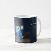Schlechteste Commit-Nachricht Lustiger Programmier Kaffeetasse (VorderseiteRechts)
