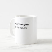 Schlechtester Angestellter des Monats Kaffeetasse (Vorderseite Links)