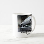 Schlechtester Fahrer des Jahres Kaffeetasse (VorderseiteRechts)