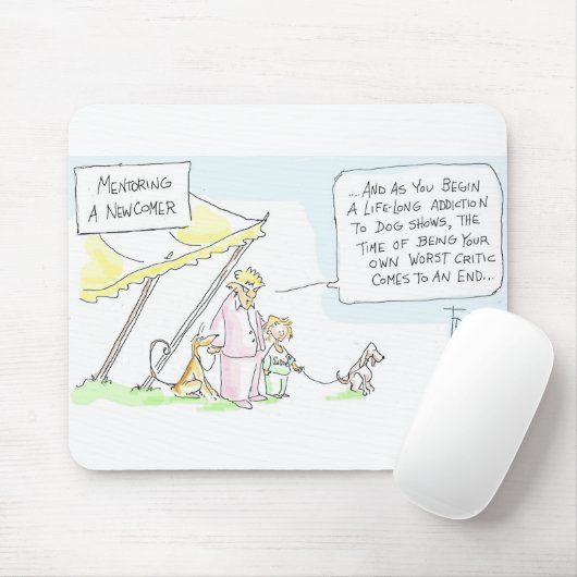 Schlechtester Kritiker Mousepad (Mit Mouse)
