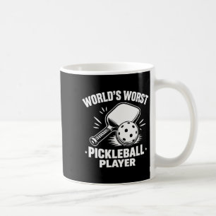 Schlechtester Pickleball-Spieler der Welt - Kaffeetasse