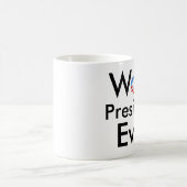 Schlechtester Präsident Ever - Antiobama-Tasse Kaffeetasse (Mittel)
