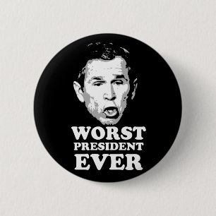 Schlechtester Präsident Ever Button