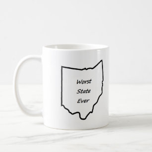 Schlechtester Staat Ohios überhaupt Kaffeetasse