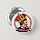 Schlechtester überhaupt Präsident Anti Bush Gear Button (Vorne & Hinten)