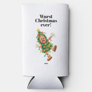 Schlechtestes Weihnachten ever! Lustiges Salami-Fo Selters Dosenkühler