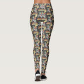 SCHLEEPY HOLLOW CIRCUS CLOWN, UNICORN ZEBRA LEGGIN LEGGINGS (Rückseite)