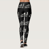Schleichen-Weg-Golf Leggings (Rückseite)