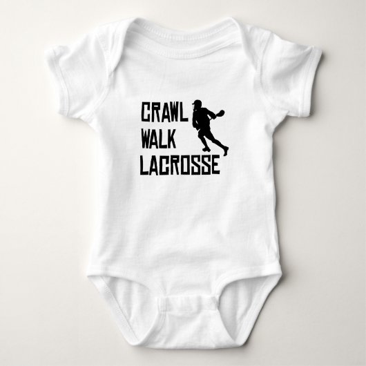 Schleichen-WegLacrosse Baby Strampler (Vorderseite)