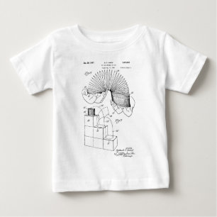 Schleichendes Patent 1947 Baby T-shirt