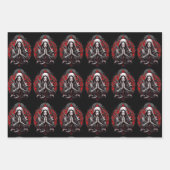 Schleichpriesterin des Schattengartens Geschenkpapier Set (Vorderseite 2)