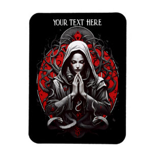 Schleichpriesterin des Schattengartens Magnet