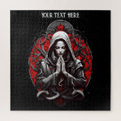 Schleichpriesterin des Schattengartens Puzzle (Vertikal)