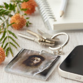 SCHLEIER VERONICA, DAS HEILIGE GESICHT VON JESUS SCHLÜSSELANHÄNGER (Vorderseite rechts)