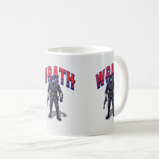 Schleier von Wrath Stealth und Power kombiniert Kaffeetasse (VorderseiteRechts)