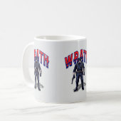 Schleier von Wrath Stealth und Power kombiniert Kaffeetasse (Vorderseite Links)