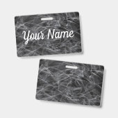 Schleier wie ein Röntgenbild Ausweis (Vorder- & Rückseite)