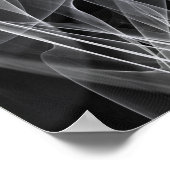 Schleier wie ein Röntgenbild Poster (Ecke)