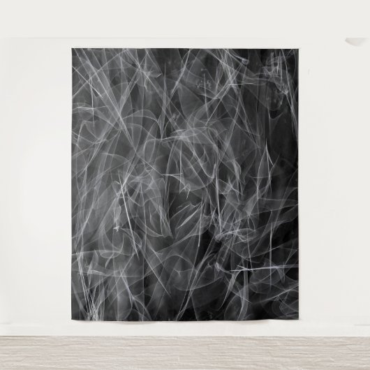 Schleier wie ein Röntgenbild Wandteppich (Vorderseite)