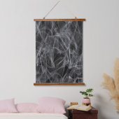 Schleier wie ein Röntgenbild Wandteppich Mit Holzrahmen (Schlafzimmer)