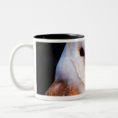 Schleiereule 2 zweifarbige tasse (Links)