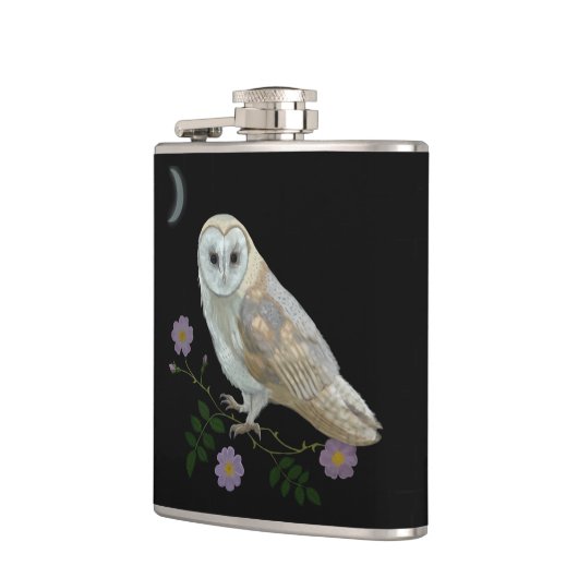 Schleiereule Flachmann (Links)