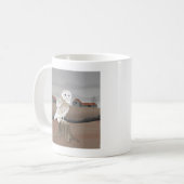 Schleiereule Kaffeetasse (Vorderseite Links)
