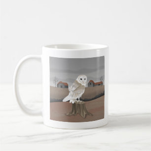 Schleiereule Kaffeetasse