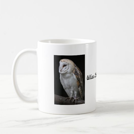 Schleiereule Kaffeetasse (Links)