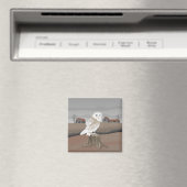 Schleiereule Magnet (In Situ (Geschirrspüler))