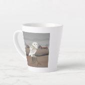 Schleiereule Milchtasse (Linke Ecke)