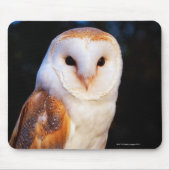 Schleiereule Mousepad (Vorne)