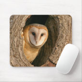 Schleiereule Mousepad (Mit Mouse)