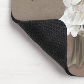 Schleiereule Mousepad (Ecke)