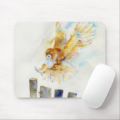 Schleiereule Mousepad (Mit Mouse)