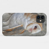 Schleiereule-Profil Case-Mate iPhone Hülle (Rückseite (Horizontal))
