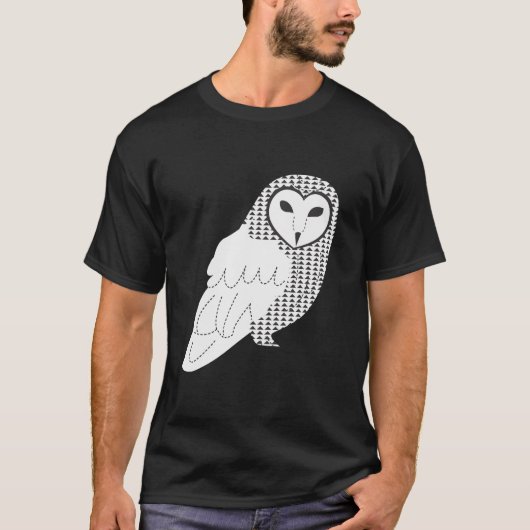 Schleiereule-Shirt T-Shirt (Vorderseite)