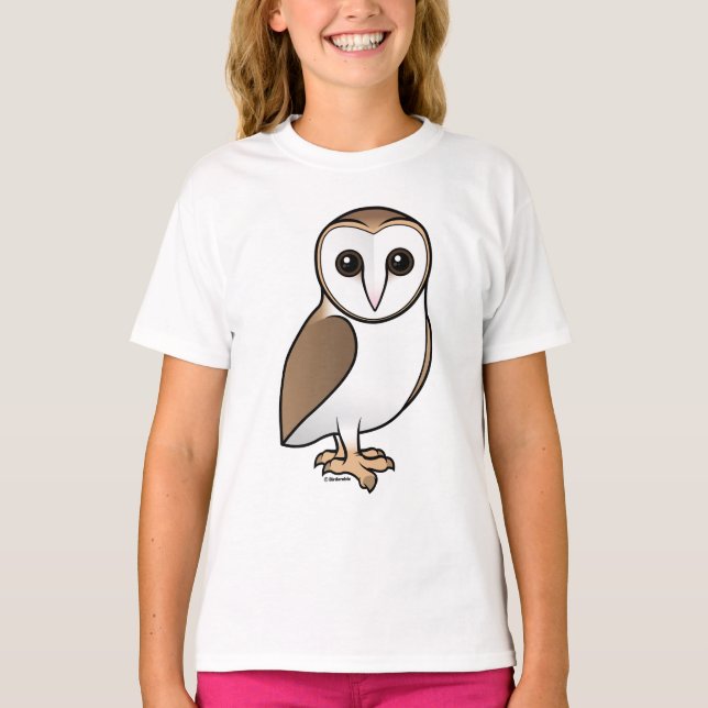 Schleiereule T-Shirt (Vorderseite)