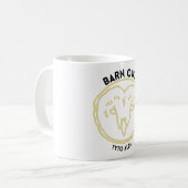 Schleiereulen-Art Kaffeetasse (Vorderseite Links)