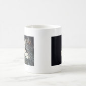 Schleiereulen in einem Baum Kaffeetasse (Mittel)