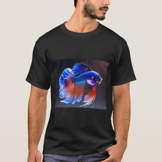 Schleierkampffisch T-Shirt (Vorderseite)