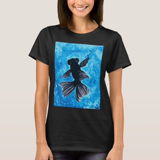 Schleierlängschwanz T-Shirt (Vorderseite)