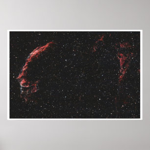 Schleiernebel-Acryldruck Tiefraum-Wandkunst Poster