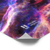 Schleiernebel. NGC 6960 - Poster (Ecke)